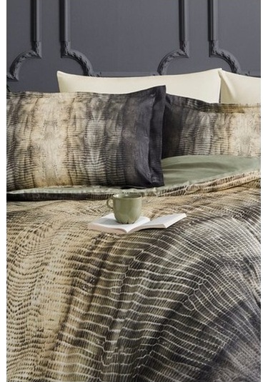 Özdilek Verde Çift Kişilik Soft Life Saten Nevresim Takımı