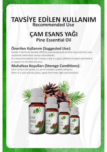 Çam Yağı Pine Essential Oil 10 Ml.