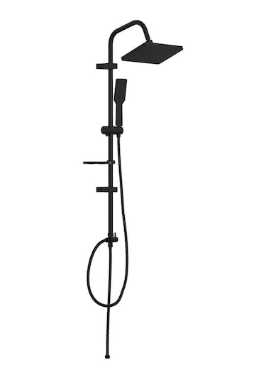Creavit Sh630sm Tepe Duş Sistemi Kare Mat Siyah