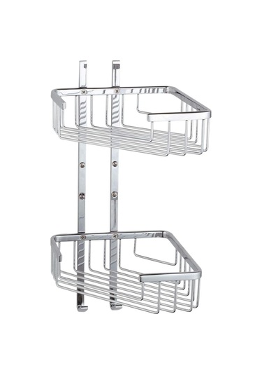 Arkitekta A44051 İkili Köşe Malzemelik, Krom Siyah