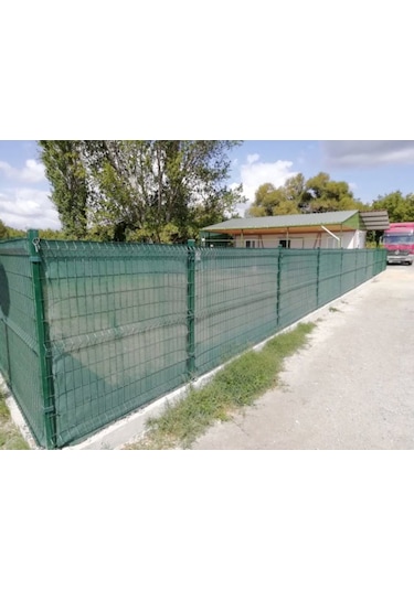 Morilu Bahçe Çit Filesi - 75'lik Yeşil Gölgelik File - Çit Örtüsü - Hayvan Gölgeliği