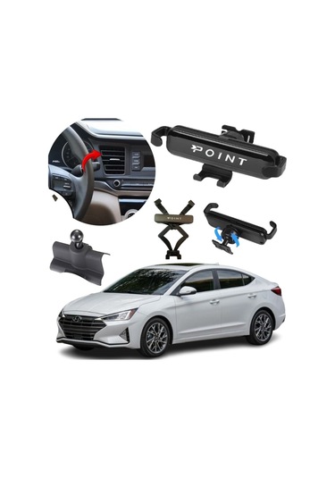 Hyundai Elantra Araca Özel Cep Telefonu Tutacağı Robotik Oynar Başlıklı 2019-2020 Arası Profesyonel