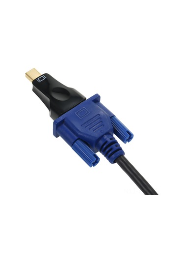 Xindoker Mini Displayport Thunderbolt İle Vga Dönüştürücü - 1080p Destekli, Altın Kaplı Bağlantı, Bilgisayar/projektör/tv Uyumlu, Plug & Play