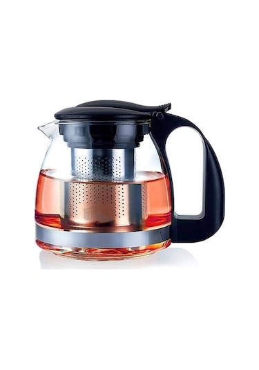 Yakut Cam Demlik Siyah 700 ML