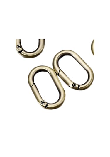 Suntek 5 Parça Bahar Oval Yüzükler 1 "oval Bronz