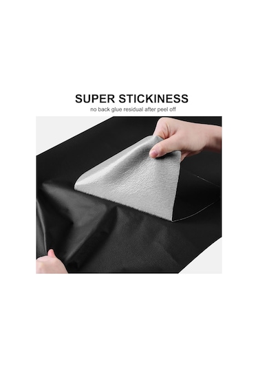 Kendinden Yapışkanlı Deri Kanepe Tamir Yama Mobilya Masa Sandalye Etiket Koltuk Dark-coffee 20x30cm