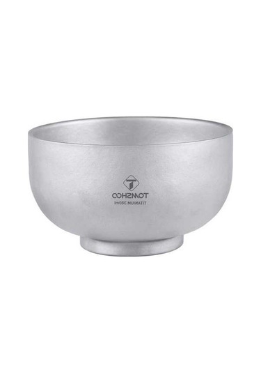 Ebitda Tomshoo 380ml Kamp Mutfak Eşyası Titanyum Kase Çift Duvarlı Isı Dayanıklı Ultra Hafif Taşınabilir Sofra Eşyası Çok Renkli