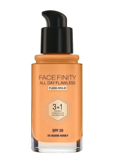 Max Factor Facefinity All Day Flawless Fondöten 78 Warm Honey