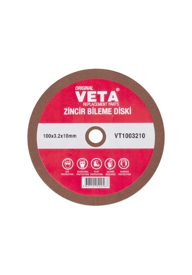 Veta Vt1003210 Zincir Bileme Diski 100X3.2X10Mm -  Zb85