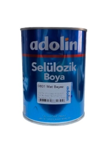 Adolin Selülozik Mat Beyaz Boya 0.75 Kg