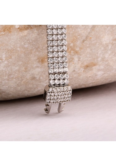 14 Ayar Altın 4 Sıra Su Yolu Bileklik Zarif Ve Modern Takı Altın