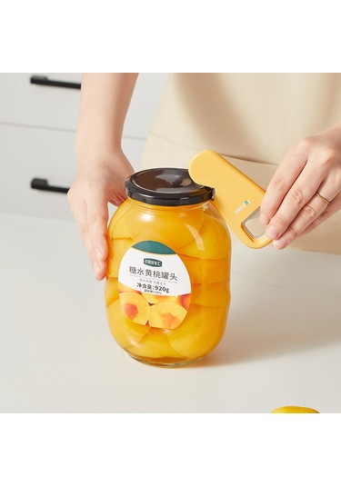 Ranyeek Ev Kullanıma Multifonksiyonel Cam Ve Konserve Açıcı, Kreatif Mıknatıslı Buzdolabı Aksesuarı Lava Turuncu Lava Turuncu