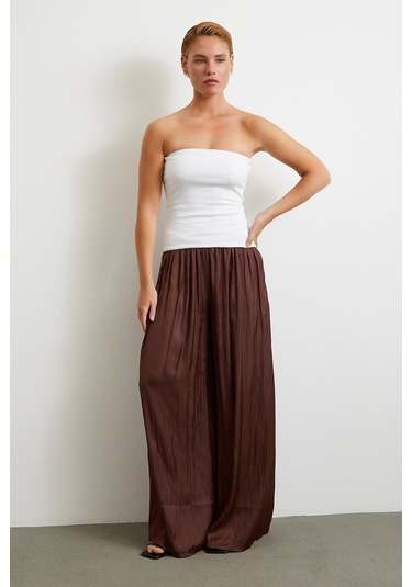 Straplez Top Beyaz Beyaz