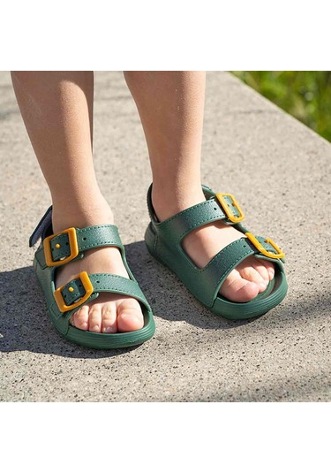 Igor S10299-233 Mauı Pino Pine Çocuk Sandalet Yeşil Yeşil