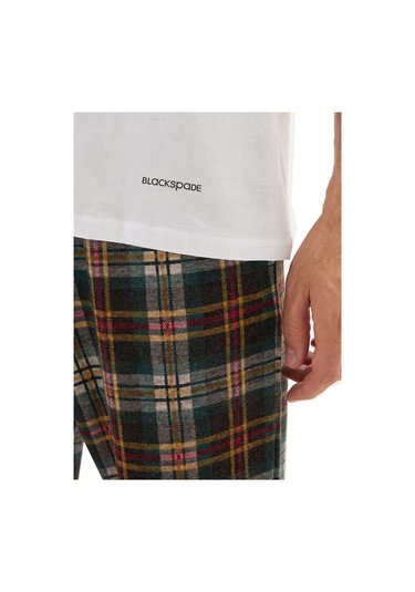 Erkek Pijama Altı 40671 - Yeşil Yeşil