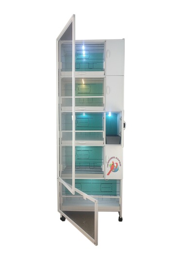 İstanbul Kafes Model 5Ys Pvc Kuş Dolabı