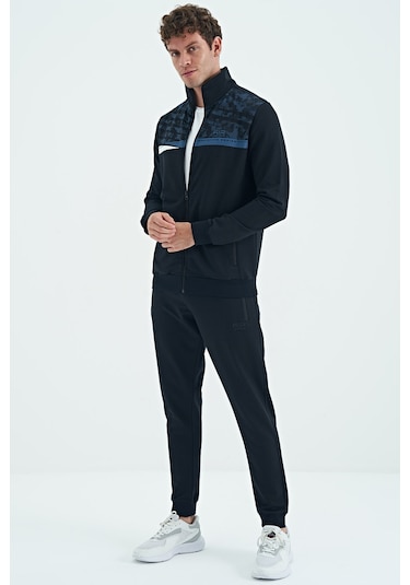 Tommy Life Harry Lacivert Standart Kalıp Erkek Eşofman Takım - 85197 Lacivert