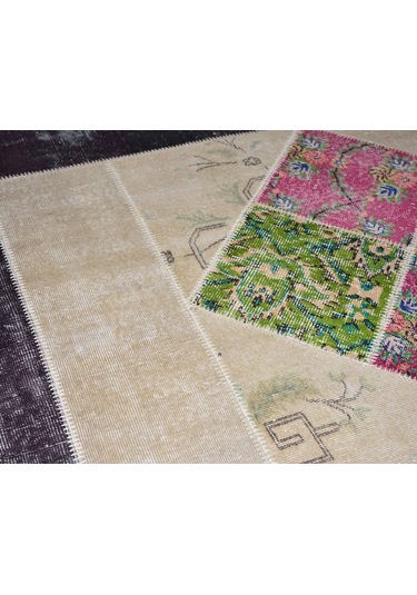 Patchwork El Dokuma Anadolu Halısı – Spring (426138495)