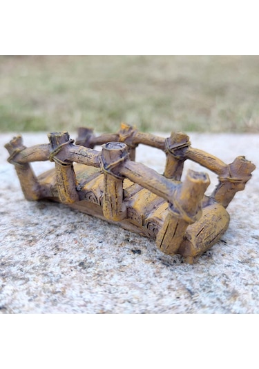 Homyl Minyatür Köprü Balık Tankı Süs Bonsai Ev Dekorasyonu