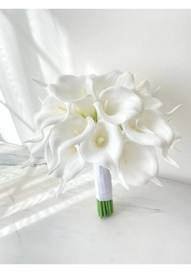 Gelin Buketi 30 Adet Islak Gala Gelin Çiçeği Damat Yaka Çiçegi