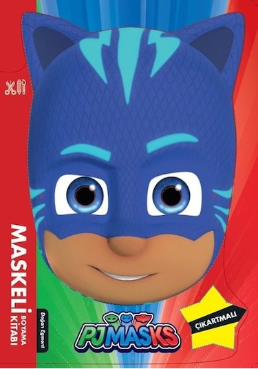 Pjmasks - Maskeli Boyama Kitabı- Doğan ve Egmont Yayıncılık