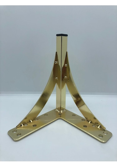 Metal, 15 12 12 Cm Gold, Koltuk,baza Mobilya Ayağı 4 Adet