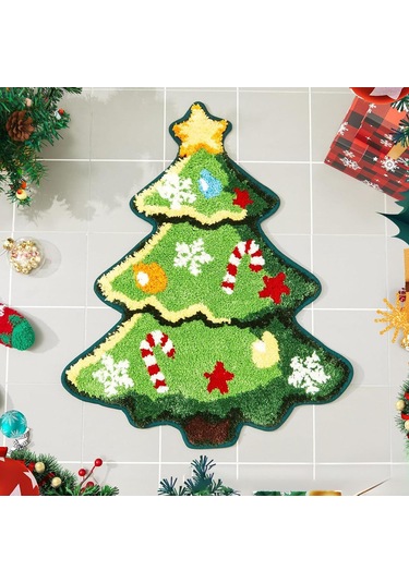 Suntek Yılbaşı Ağacı Halısı Nordic Sağlam Yumuşak Stil-c Stil C