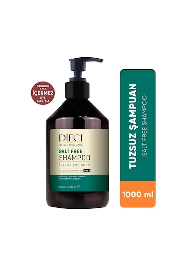 Dieci Salt Free Tuzsuz Şampuan 1 L