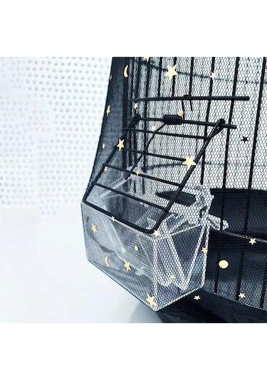 Yifomall Kuş Kafesi İçin Toz, Tüy Ve Sinek Önleyici Su Geçirmez Örtü