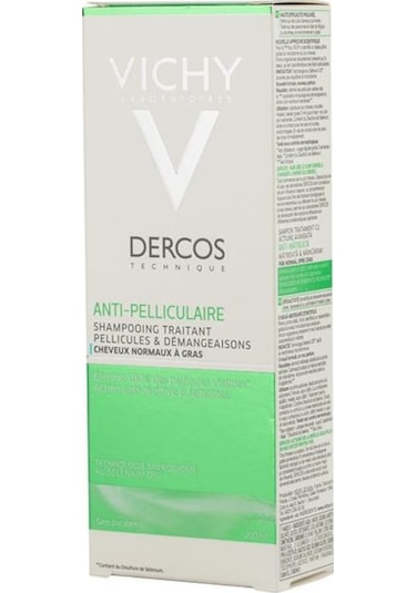 Vichy Dercos Anti Dandruff Oily Shampoo 200 ML