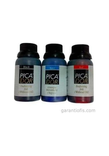 Picador Istampa Mürekkebi 1 Litre Mavi