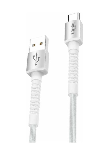 Linktech K552 Type-c Usb 3 A 1 MT Metal Başlı Data Şarj Kablosu