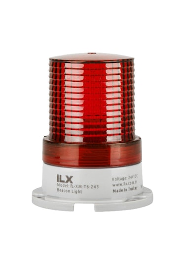 İlx İl-xmb-t6-48k-a1 ,48vac/dc 105db Kırmızı Multi Tepe Lamba