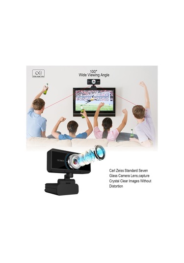 Dolıty Bilgisayar Pc Dizüstü Masaüstü Için Mikrofonlu Usb 1080p-manuel-odaklama