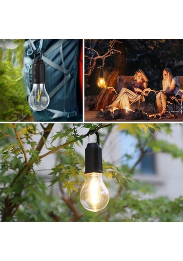 Şarj Olabilen 3 Farklı Mod Led&apos Li Kendiliğinden Asma Kancalı Kamp,dış Cephe Lambası 5306