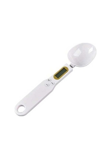 Trendooze Gaojunshop01 Beyaz Dijital Mutfak Terazisi, 0-500g, Lcd, Tare Fonksiyonlu, Mutfak İçin Beyaz