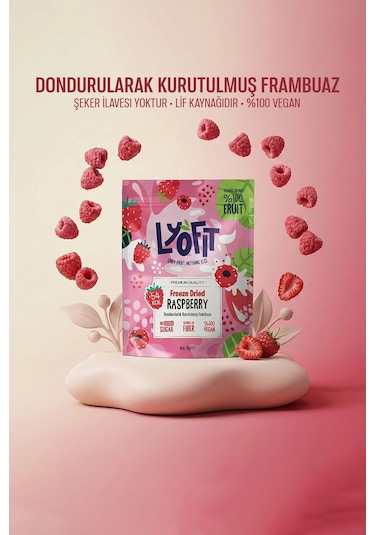 Freeze Dried Frambuaz 15 G