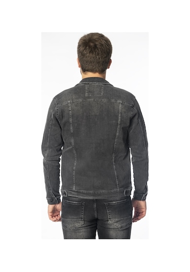 Cedy Denim Cedy Denım Erkek Slim Fit Kot Mont C307 001