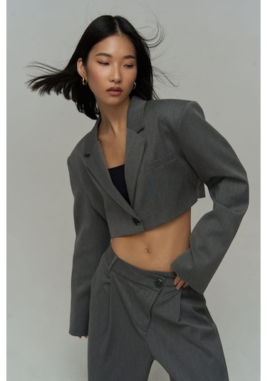 Edwin Füme Cross Pantolon-ceket Takım Füme