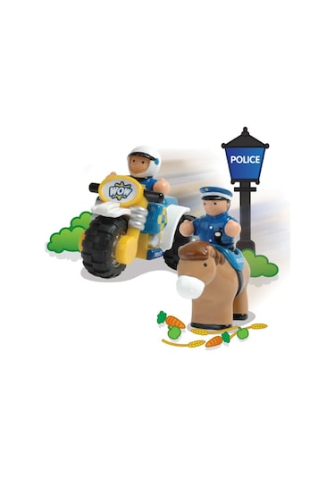 Wow Toys Police Patrol Riders - Atlı Polis Devriyeleri 10200