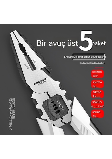 9 İnç Çapraz Pense, Çok Fonksiyonlu Mengene Pense, Elektrikçiler İçin Pense, Endüstriyel Sınıf, Büyük Ölçekli, Ev Tipi Çelik Kesiciler, Evrensel Ve Güçlü