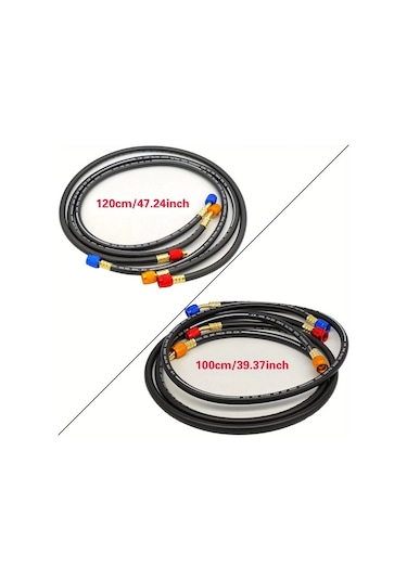 Dashanshop 39.37inch R410 R134a R32 Soğutucu Hortumu 600-3000psi Hvac Klima Pompası