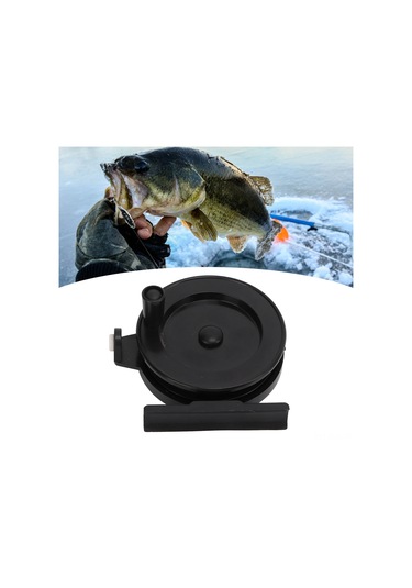 Xindoker Plastik Buz Balıkçılığı Makinesi - Hafif, Dayanıklı, Sağ El Kullanıma Uygun, Sade Tasarım, Hızlı İp Geri Çekimi