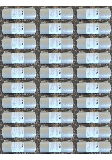 Polyfly Şeffaf Çöp Poşeti 70 x 110 CM 10'lu Rulo 30 Rulo 300 Adet