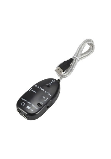 Geeksen Usb Arayüz Bağlantı Kablosuna Adaptör Veya Pc/bilgisayar İçin Kaydedici Bağlantısı Siyah