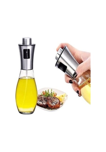 Çok Amaçlı Spreyli Sızdırmaz Cam Şişe Yağdanlık Limon Sirke Sos Püskürtücü Dağıtıcı Sprey
