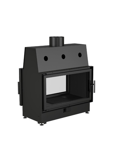 Echa Tech Tünel Çelik Şömine Haznesi Çift Yüzlü 90 X 51