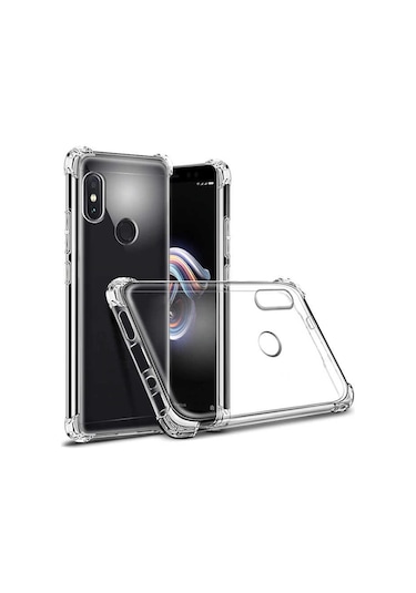 Xiaomi Mi A2 Lite Kılıf Zore Nitro Anti Shock Silikon Renksiz