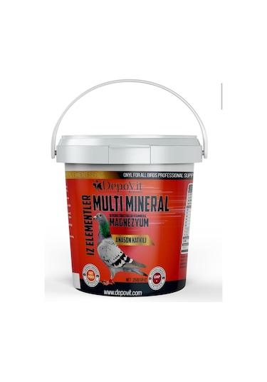 Depovit Depovit Multi Mineral Kırmızı Vitamin 2,5 Kg Kova