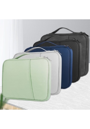 Fastbuy Elegant Beyaz Tablet Ve Dizüstü Çanta - 7.8/9.7/11/12.9 İnç Uyumlu, Hafif, Dayanıklı, Kullanıcı Dostu